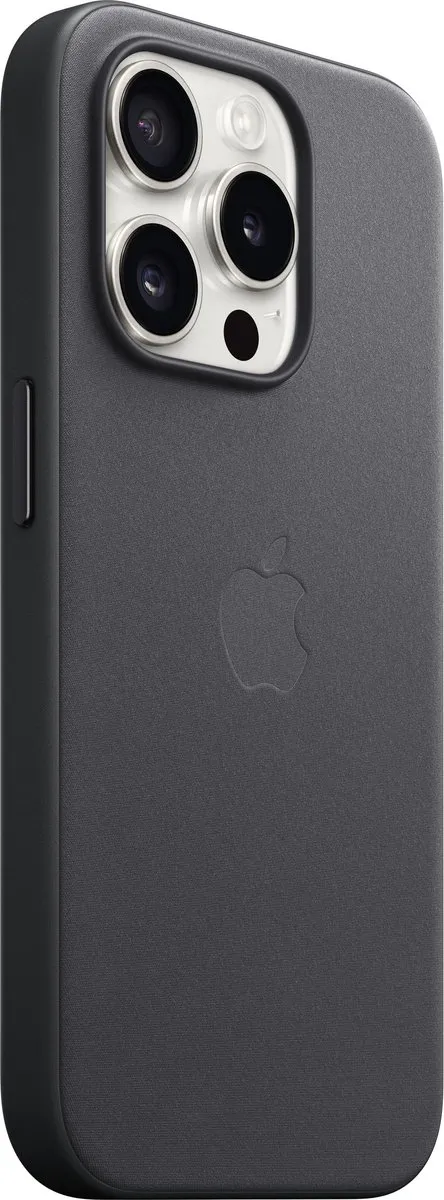 Apple FineWoven Hoesje iPhone 15 Pro - Zwart - MT4H3ZM/A