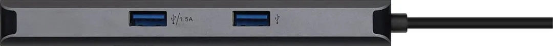 Macally UCDOCK6 USB-C Hub - 1x HDMI, 1x Ethernet, 2x USB-A, 2x USB-C - Spacegrijs