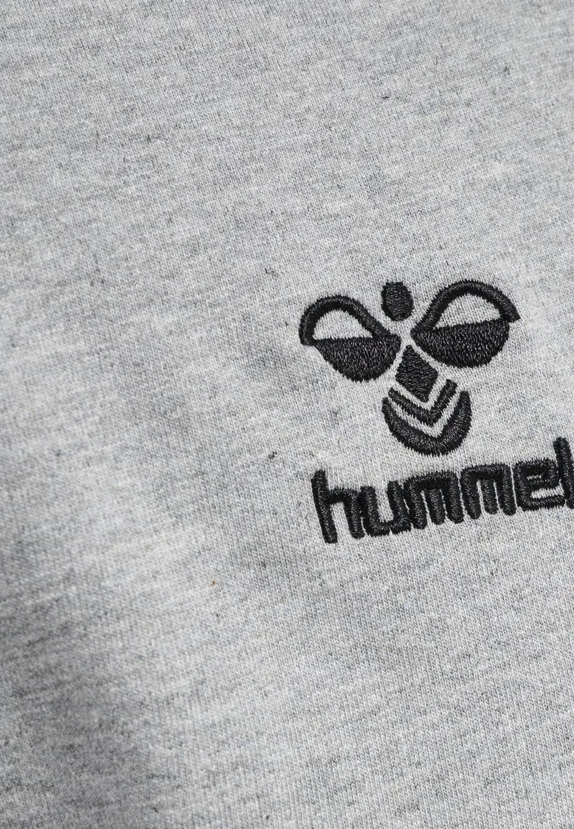 hummel Move Grid Katoenen Sweatshirt - Grey Melange - afbeelding 4 van 6