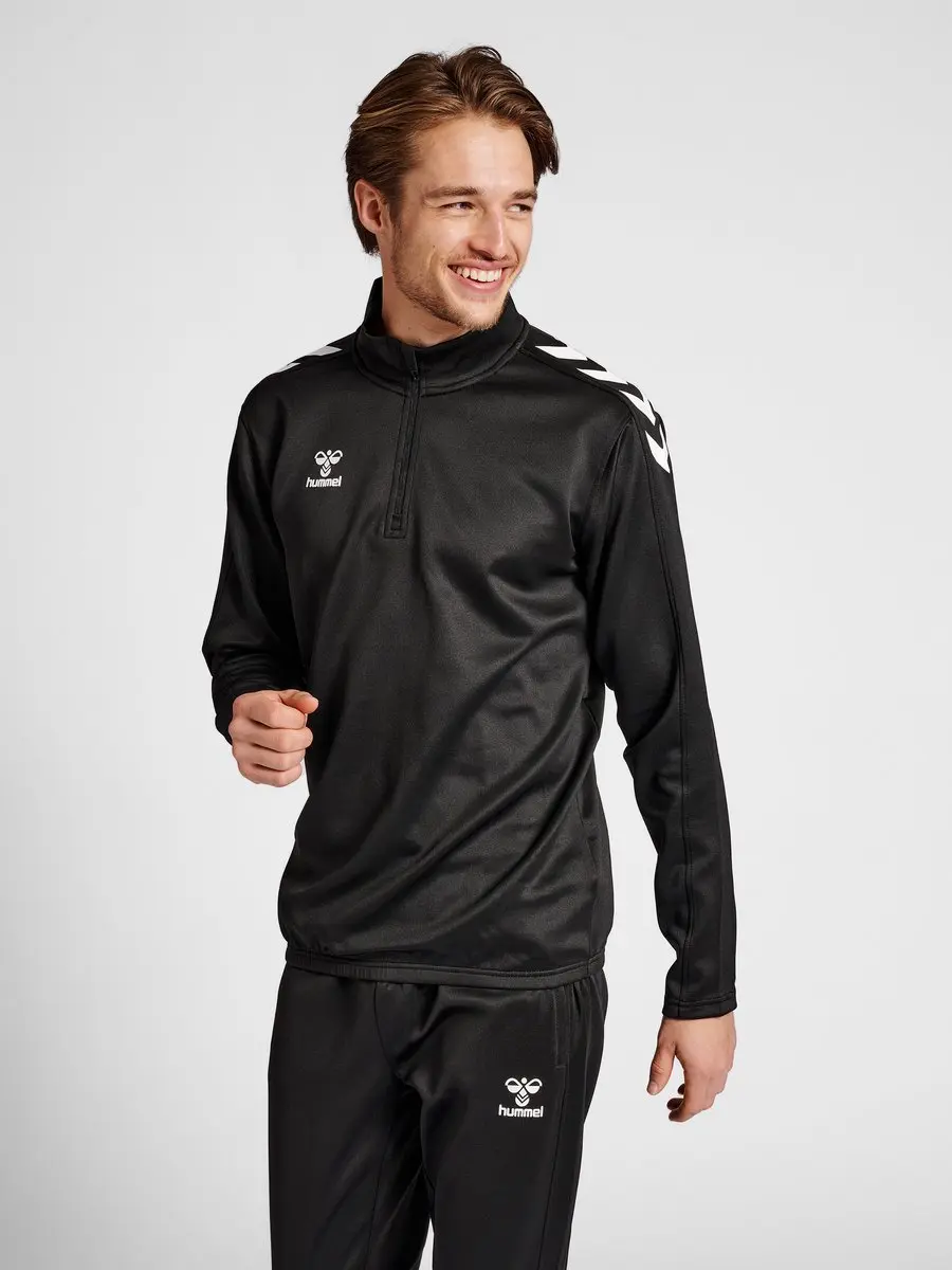 hummel hmlCORE XK Half Zip Sweatshirt - Zwart - XXL - afbeelding 6 van 6