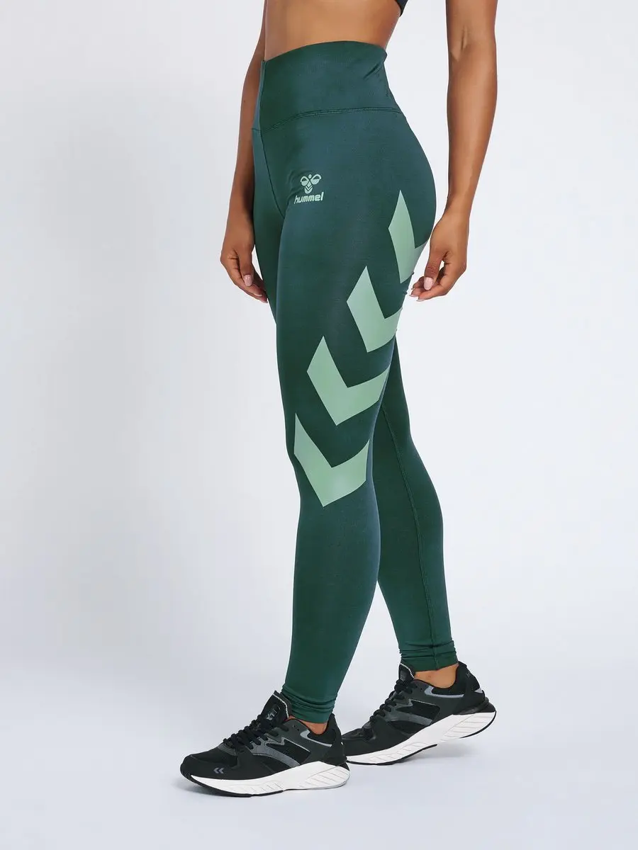 Hummel Paris Dames Legging - Darkest Spruce - XS - afbeelding 5 van 6