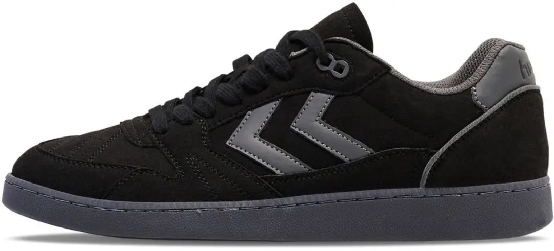 Hummel Multisportschuhe Liga Gk Rpet Suede Black/Grey-36