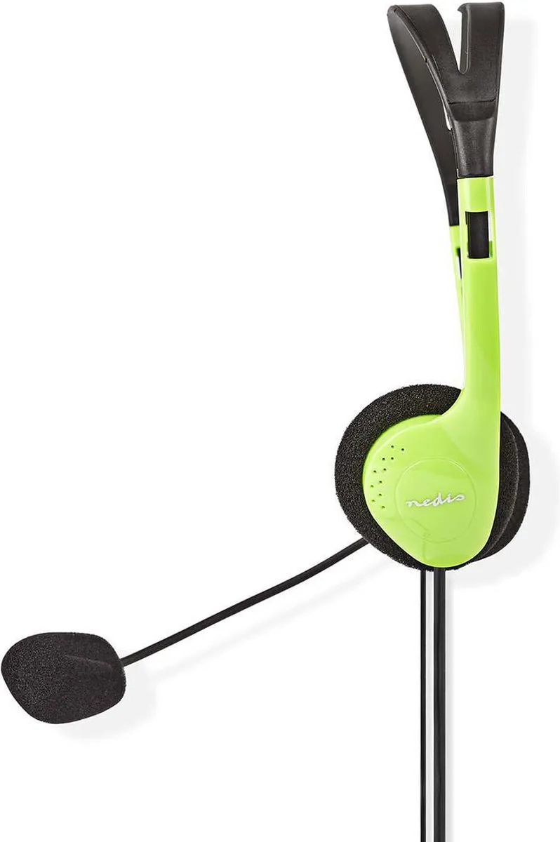 Nedis PC-Headset CHST100GN - Groen - afbeelding 6 van 6