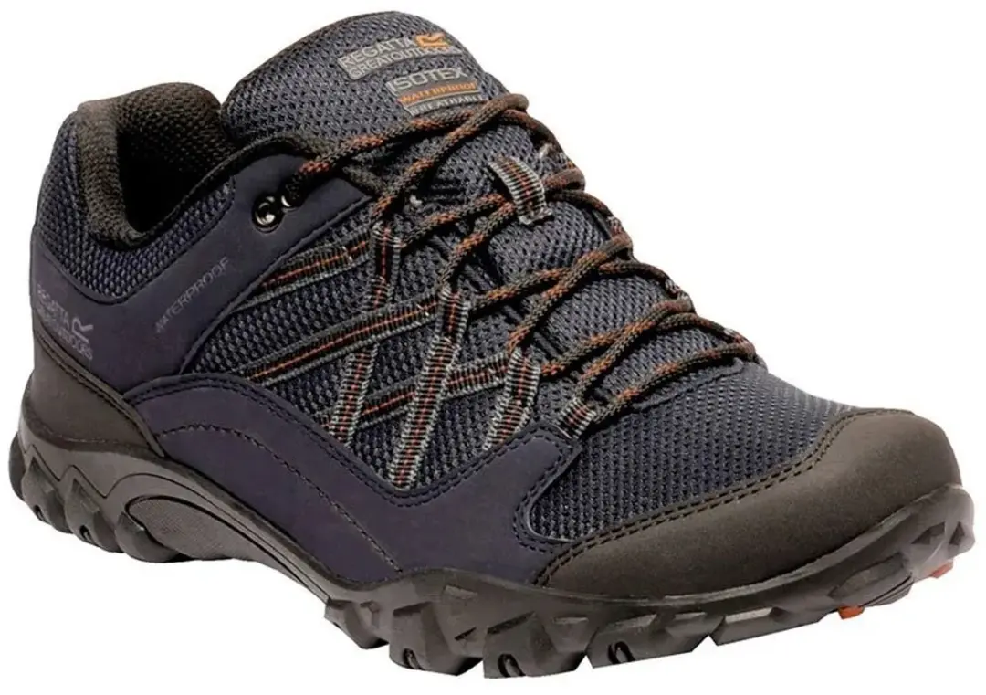 Regatta Edgepoint III Heren Waterdichte Wandelschoenen - Blauw - afbeelding 2 van 6