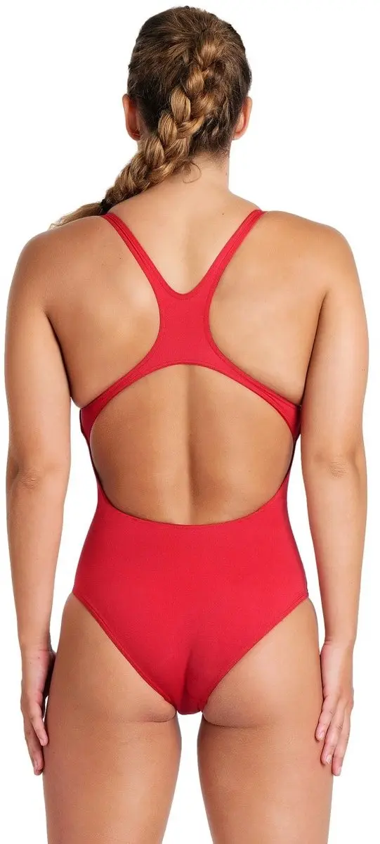 Arena Team Swim Pro Dames Badpak - Rood/Wit - 48 - afbeelding 2 van 6