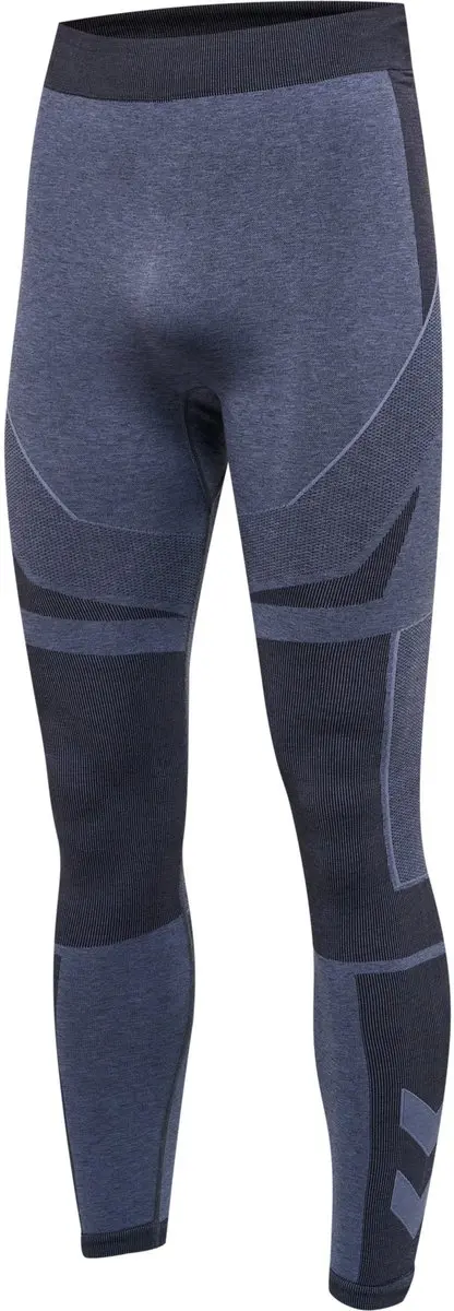 hummel TE Mike Legging - Black/Asphalt Melange - afbeelding 2 van 4