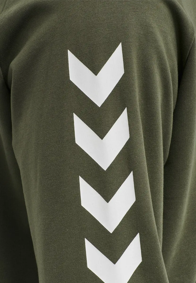 hummel hmlGO Cotton Hoodie - Grape Leaf - afbeelding 6 van 6