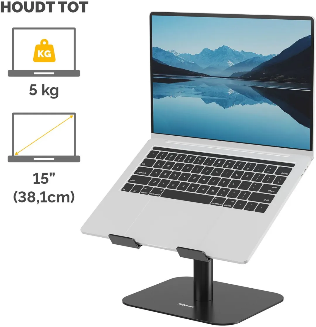 Fellowes Alumia 100138881 Laptopstandaard - Zwart