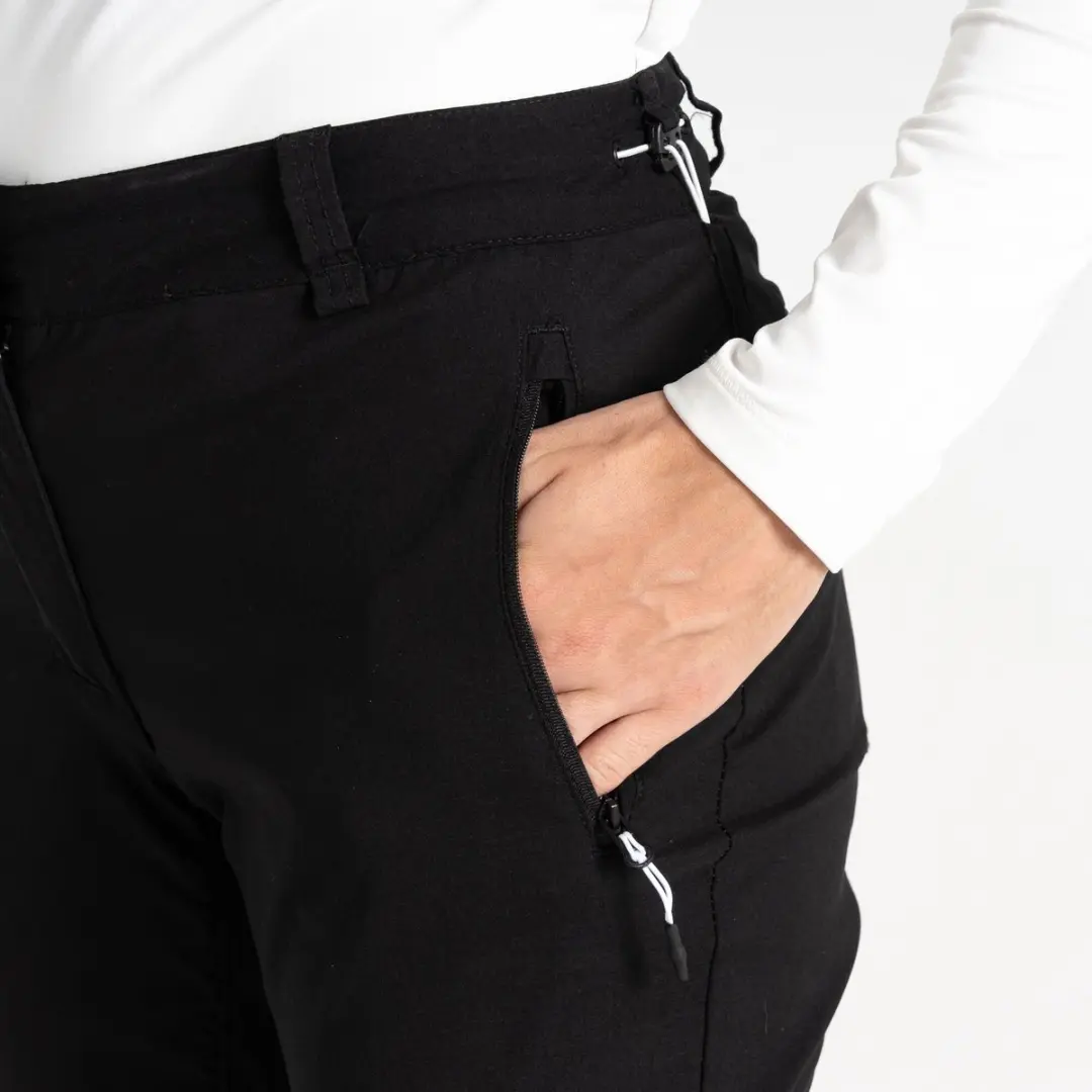 Dare 2b Melodic II Dames Outdoorbroek - Zwart - XS - afbeelding 2 van 6