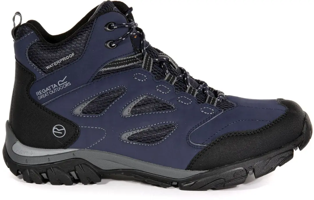 Regatta Holcombe Heren Wandelschoenen - Blauw - afbeelding 5 van 6
