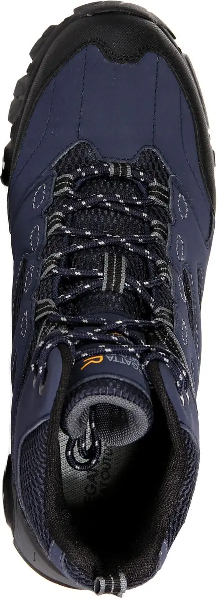 Regatta Holcombe Heren Wandelschoenen - Blauw - afbeelding 4 van 6