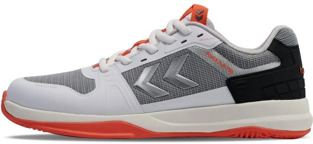 Hummel Handballschuhe Power Play Pro 225338 White/Black/Red-50