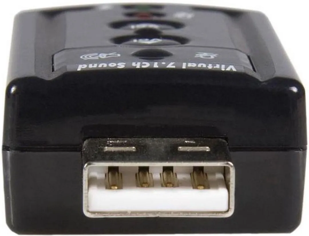 Startech ICUSBAUDIO7 USB Geluidskaart - 7.1 Kanalen - afbeelding 5 van 5