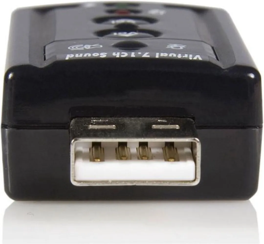 Startech ICUSBAUDIO7 USB Geluidskaart - 7.1 Kanalen - afbeelding 2 van 5