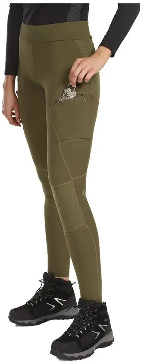 Kilpi Mounteria Dames Leggings - Groen - afbeelding 3 van 4