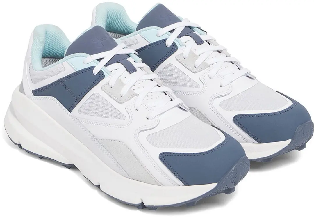 Under Armour Heren Forge 96 Golfschoen White/Downpour Gray