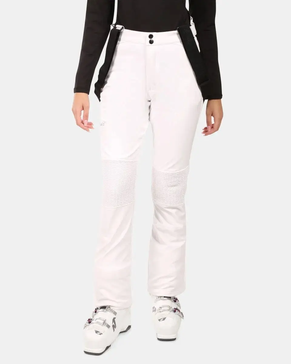 Women's Softshell Ski Pants Kilpi Dione-w White