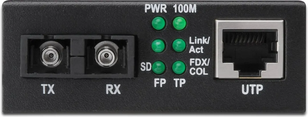 Digitus DN-82021-1 Netwerk Mediaconverter SC Duplex 100 Mbit/s