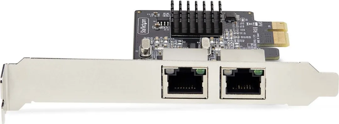 Startech ST1000SPEXD4T PCIe Ethernet Adapter 4 Poorten - 1Gbps - Zwart