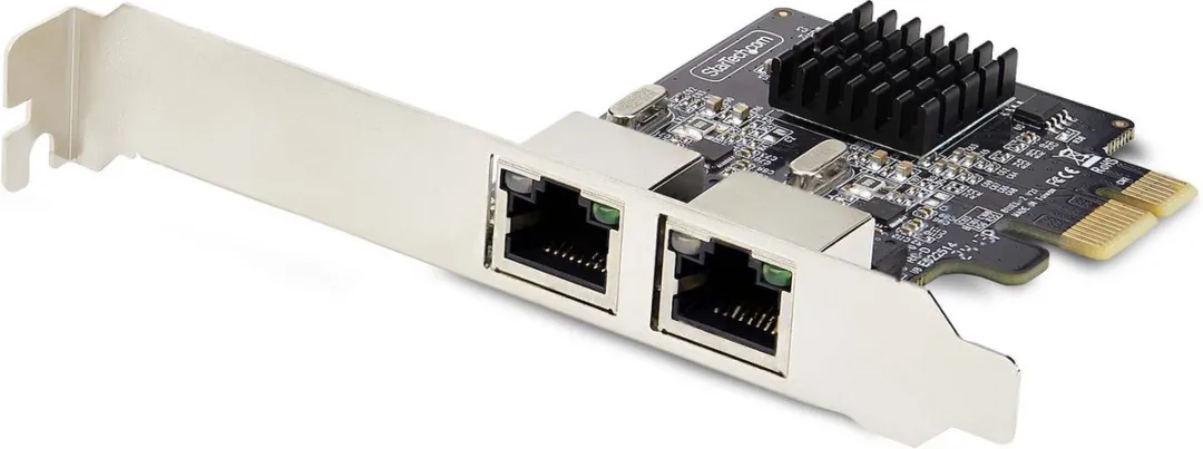 Startech ST1000SPEXD4T PCIe Ethernet Adapter 4 Poorten