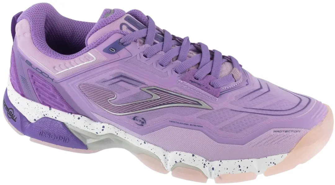 Joma Block Low Lady 26 VBLOKLW, Vrouwen, Purper, Volleybalschoenen, maat: 41