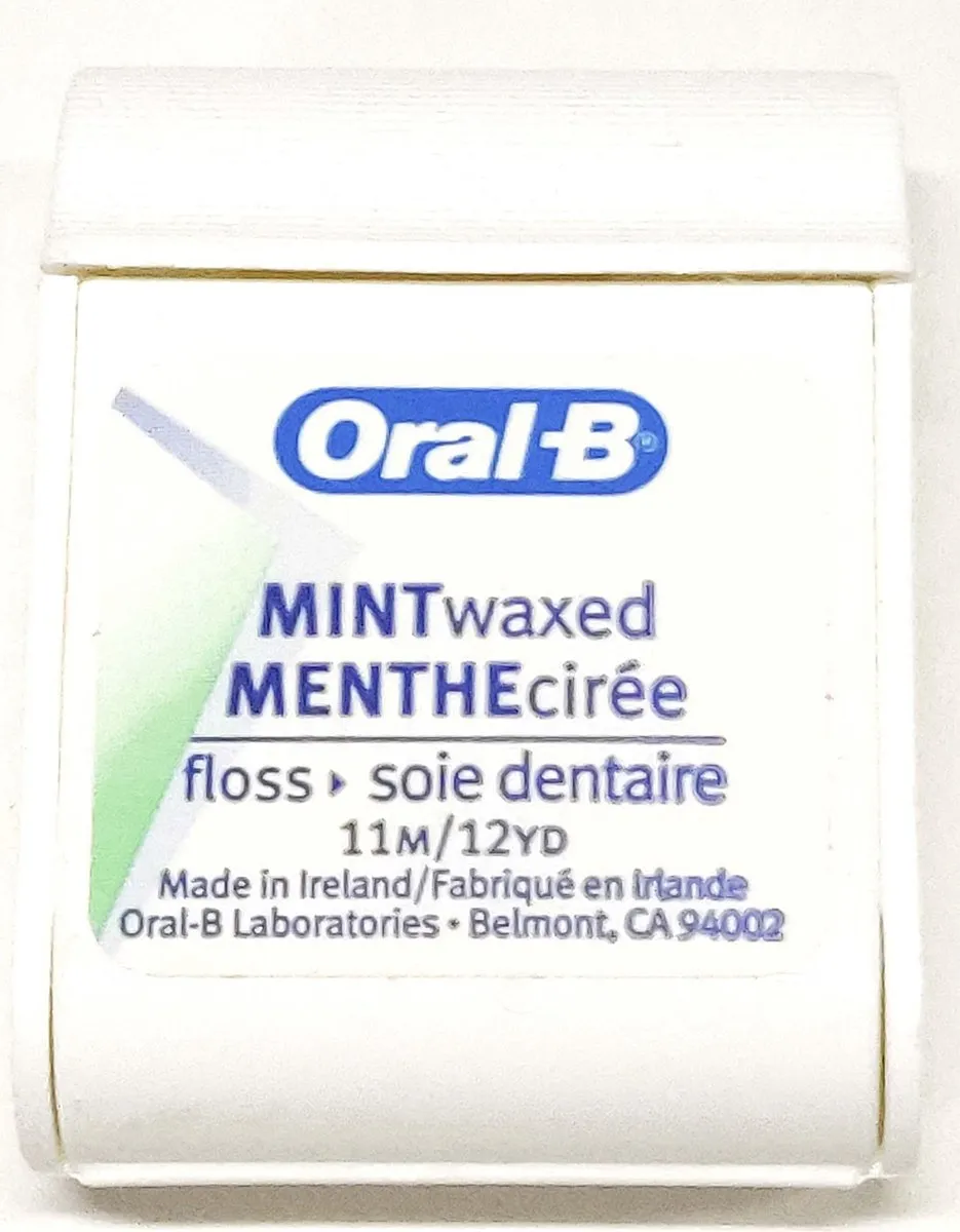 Oral-B Mint Waxed Floss Reisverpakking - 44m (4x11m)