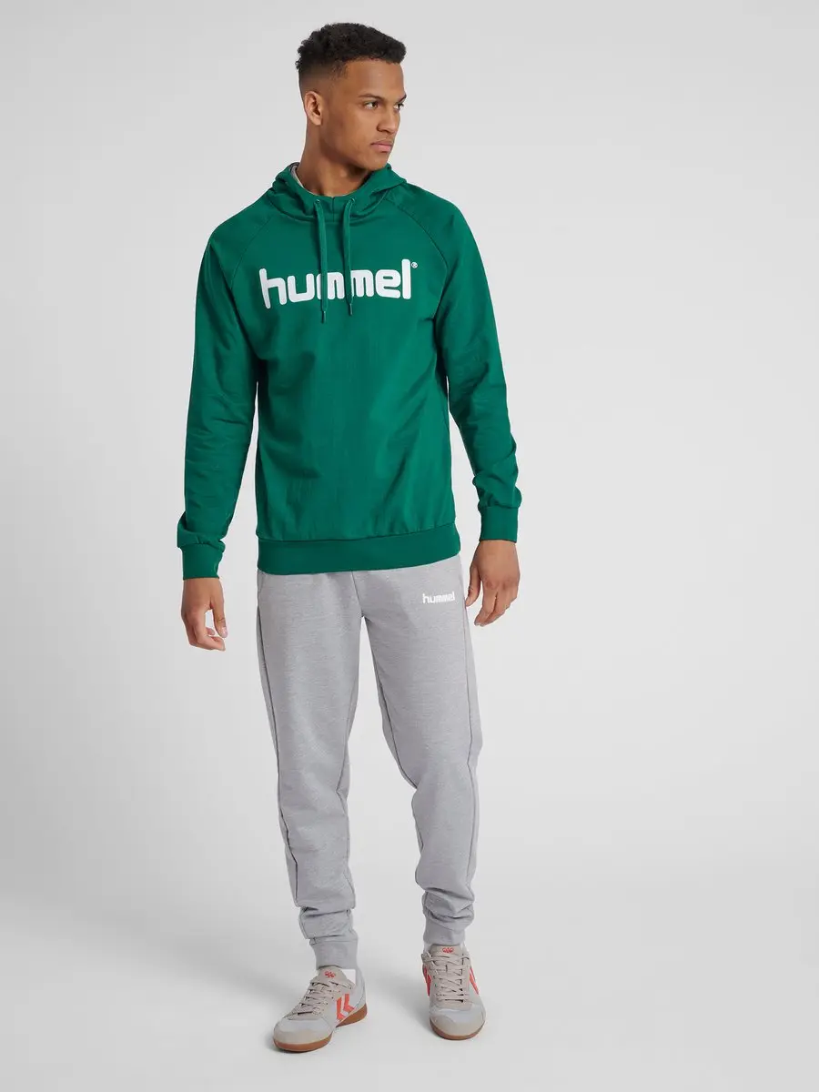 hummel Cotton Logo Hoodie - Evergreen - afbeelding 6 van 6