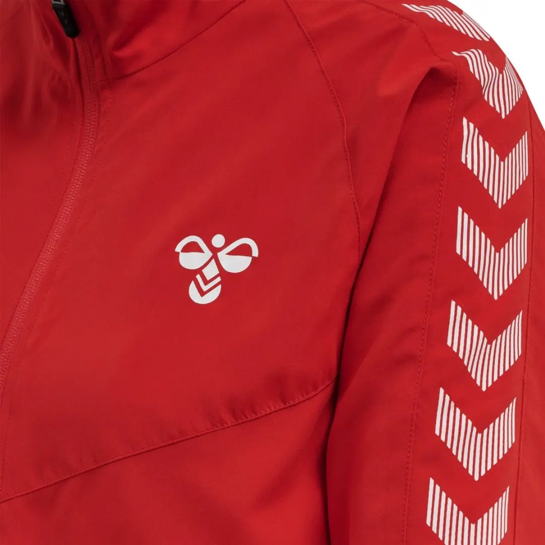 hummel GG12 Dames Trainingsjas - Aura Orange - XS - afbeelding 2 van 3
