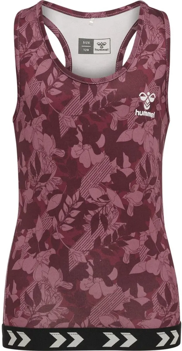 Hummel Nanna Meisjes T-shirt - Rosa - 176 - afbeelding 2 van 3