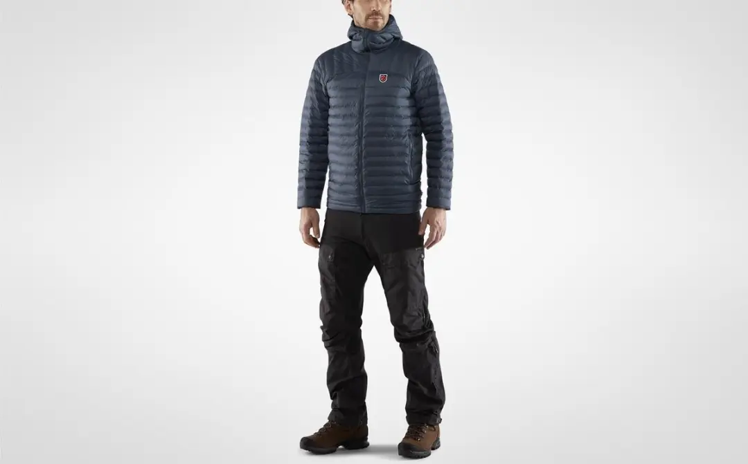 Fjällräven Expedition Lätt Hoodie Outdoorjas - Navy - L - afbeelding 4 van 6