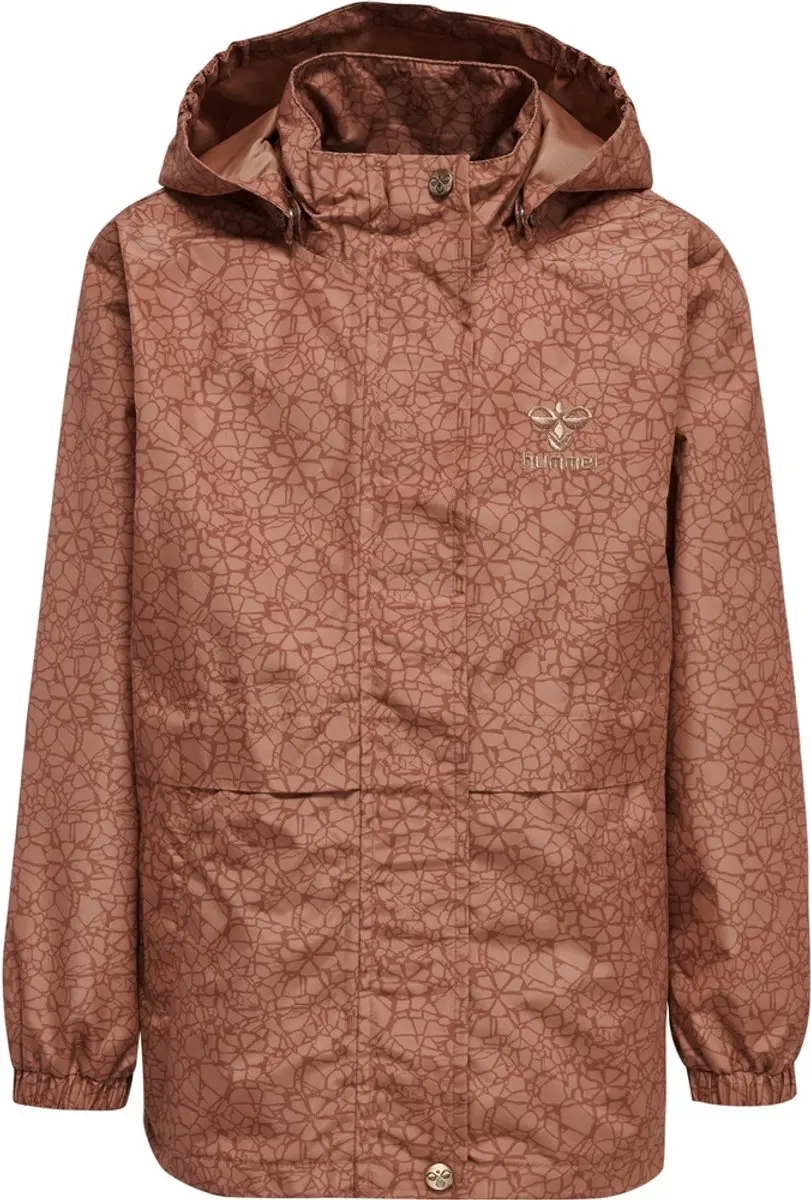 Hummel South Meisjesjas - Copper Brown - 140 - afbeelding 3 van 3