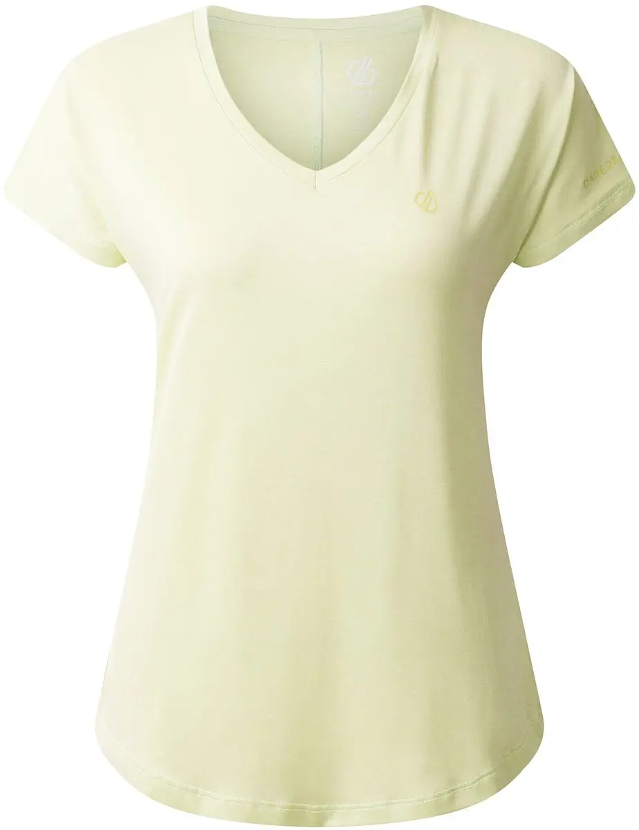 T-shirt Korte Mouwen Hiking Dames Ademend - afbeelding 5 van 6