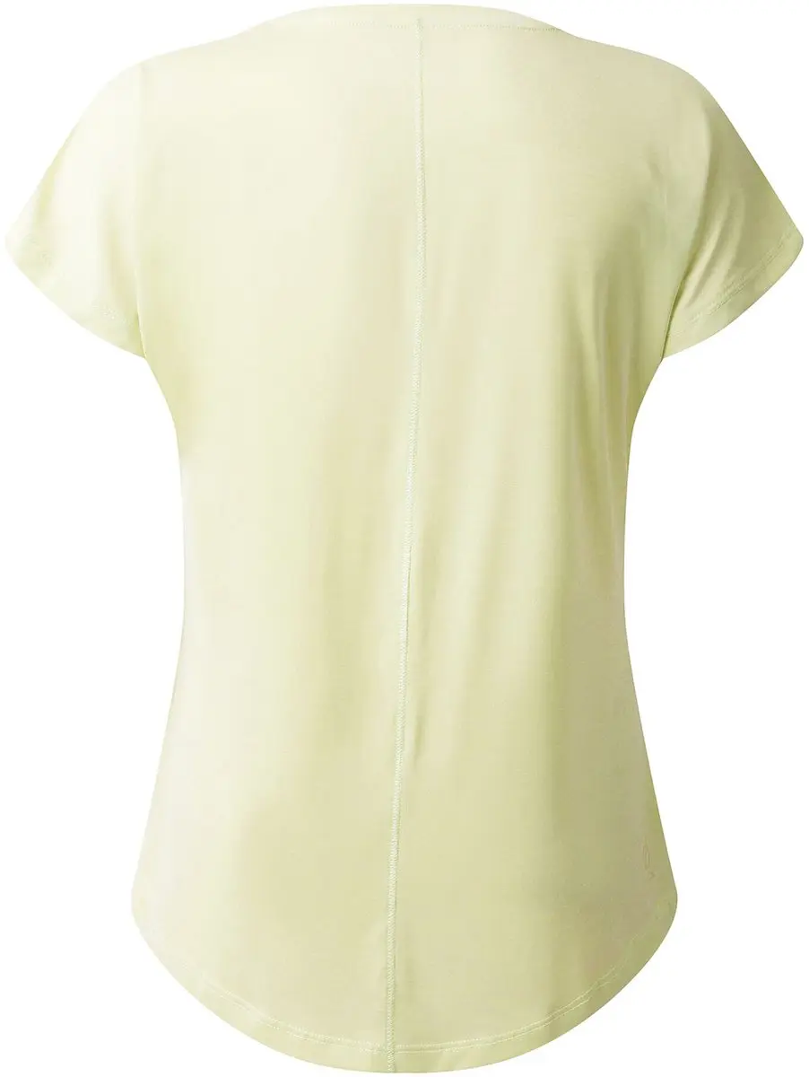 T-shirt Korte Mouwen Hiking Dames Ademend - afbeelding 2 van 6