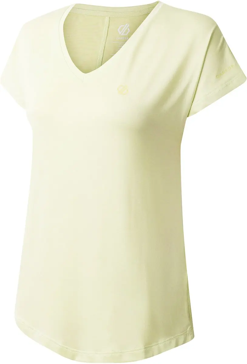 T-shirt Korte Mouwen Hiking Dames Ademend - afbeelding 4 van 6