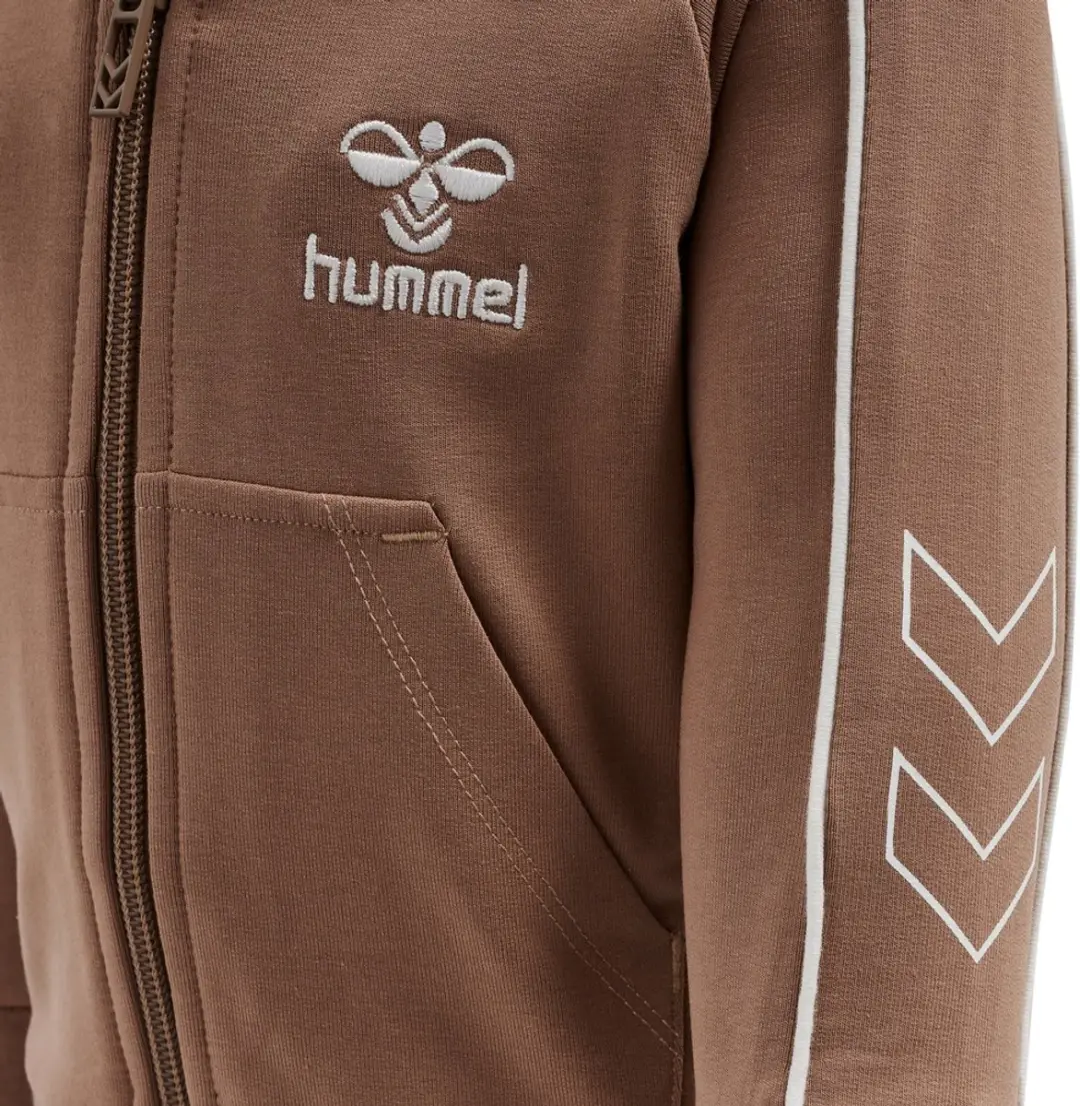 Hummel Casey Baby Zip Jacket - Beaver Fur - afbeelding 2 van 3