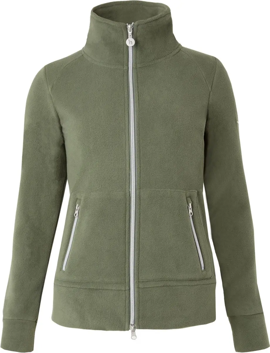 Horze Ellie Fleecevest, dames, Beetle Green, 44