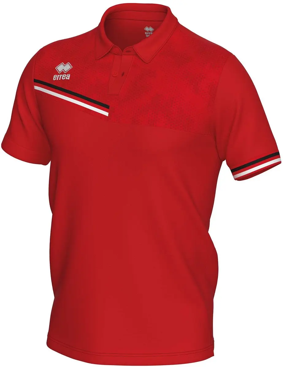 Errea Emir Polo - Rood - L - afbeelding 3 van 6