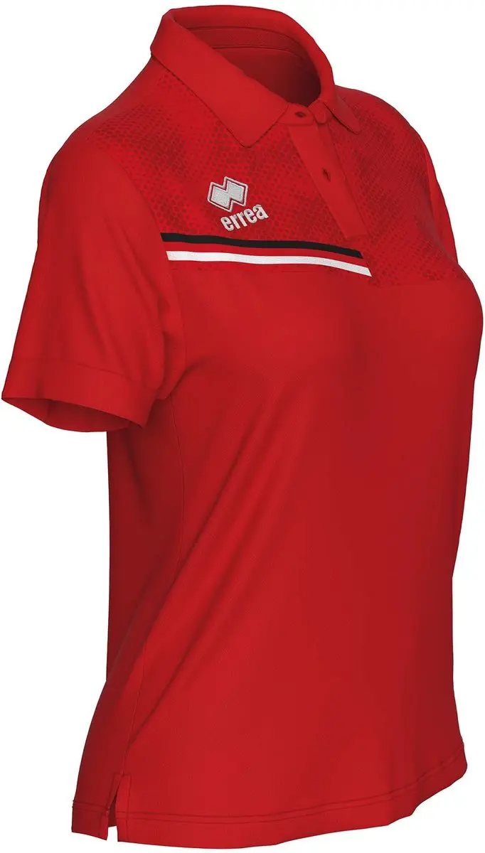 Errea Eden Polo Dames - Rood - M - afbeelding 3 van 6