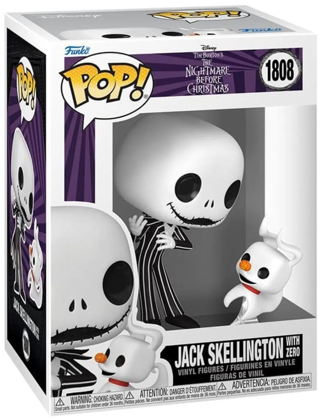Funko POP & Buddy Jack & Zero Vinyl Figuur 9cm - afbeelding 2 van 2
