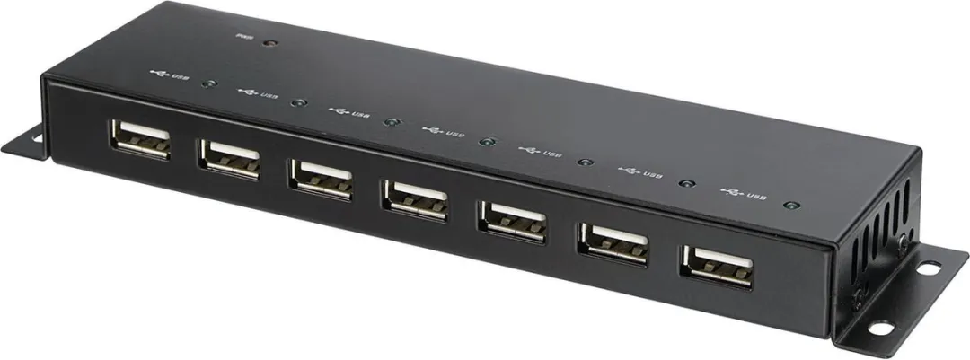 Renkforce RF-4791678 USB-hub 7 Poorten USB-A - Zwart