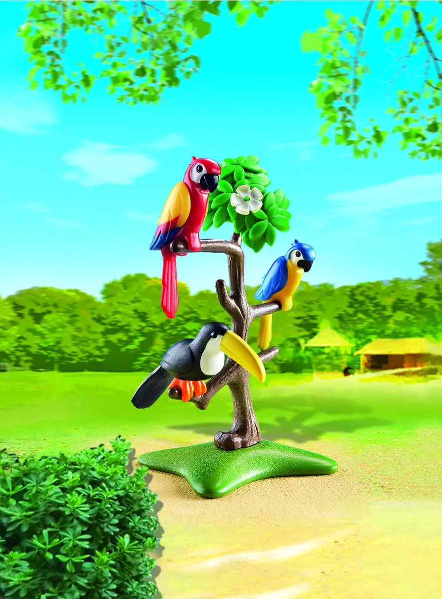 Playmobil Papegaaien en toekan
