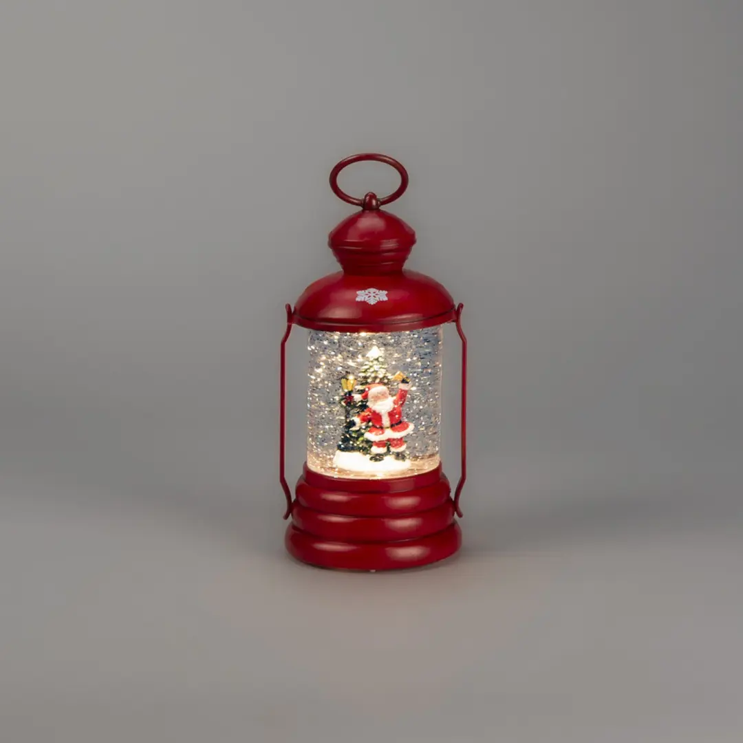 Konstsmide Waterspinner Kerstman Hond LED