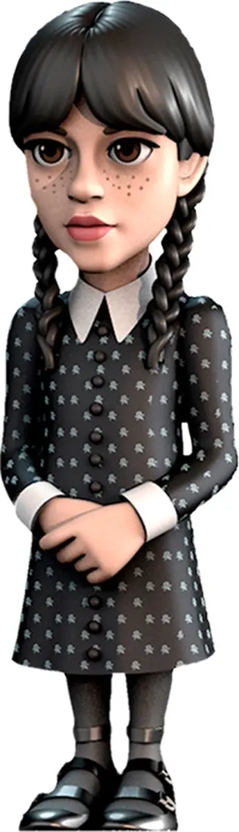 Minix TV Series #113 Wednesday Addams Figuur - 12cm - afbeelding 5 van 6