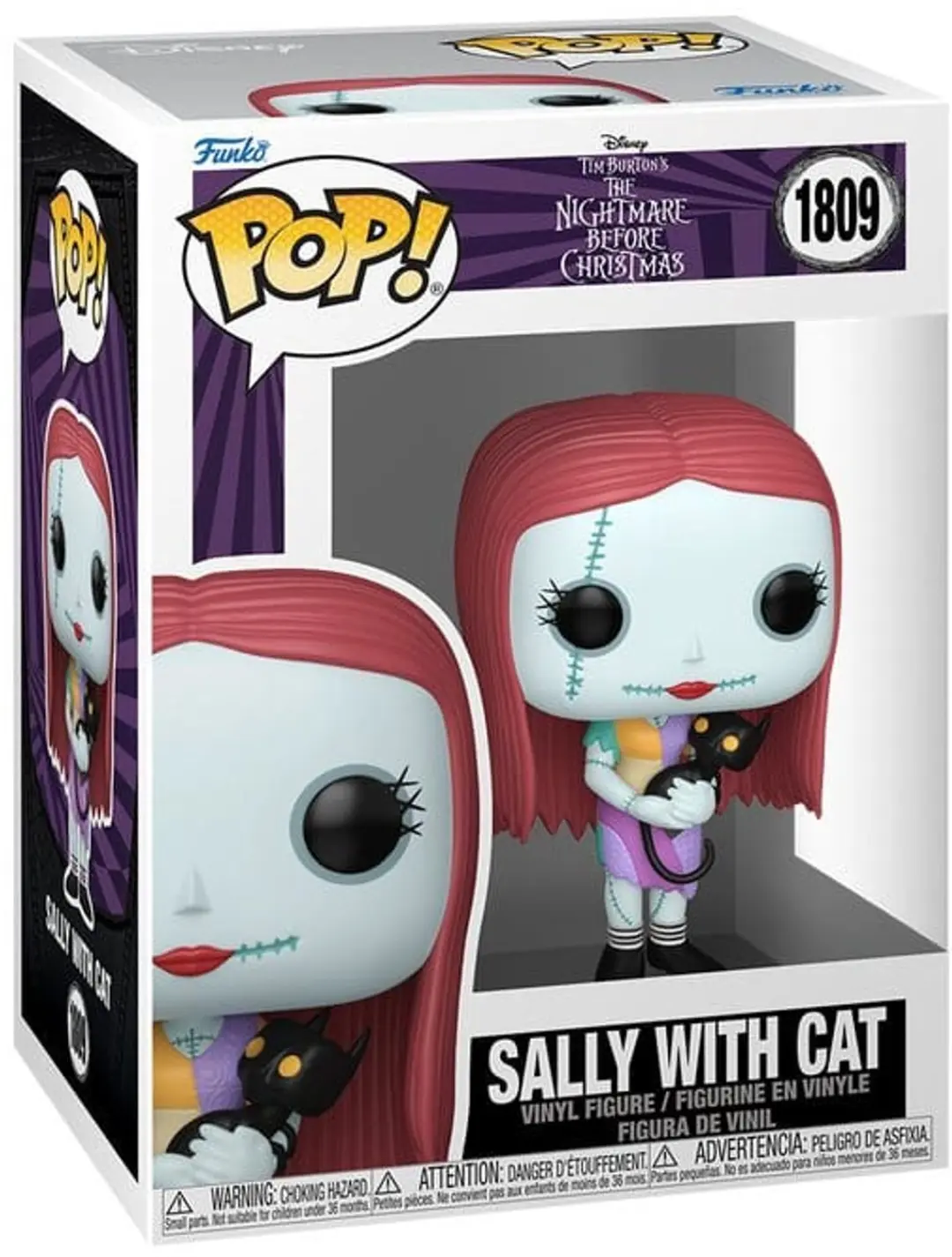 Funko POP Sally with Cat - The Nightmare Before Christmas 9cm - afbeelding 2 van 2