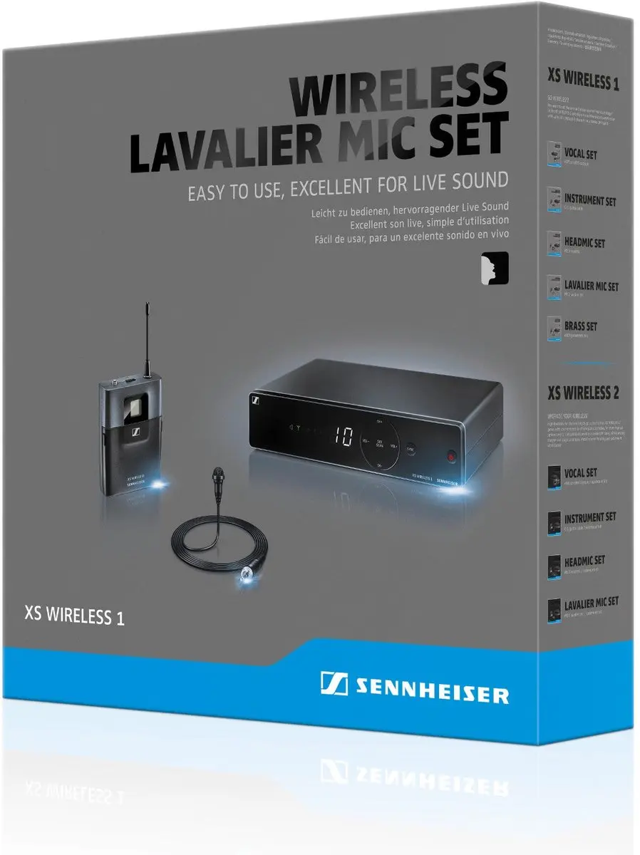 Sennheiser XSW 1-ME2-A Presenter Set - Draadloos systeem met hand-held - afbeelding 3 van 6