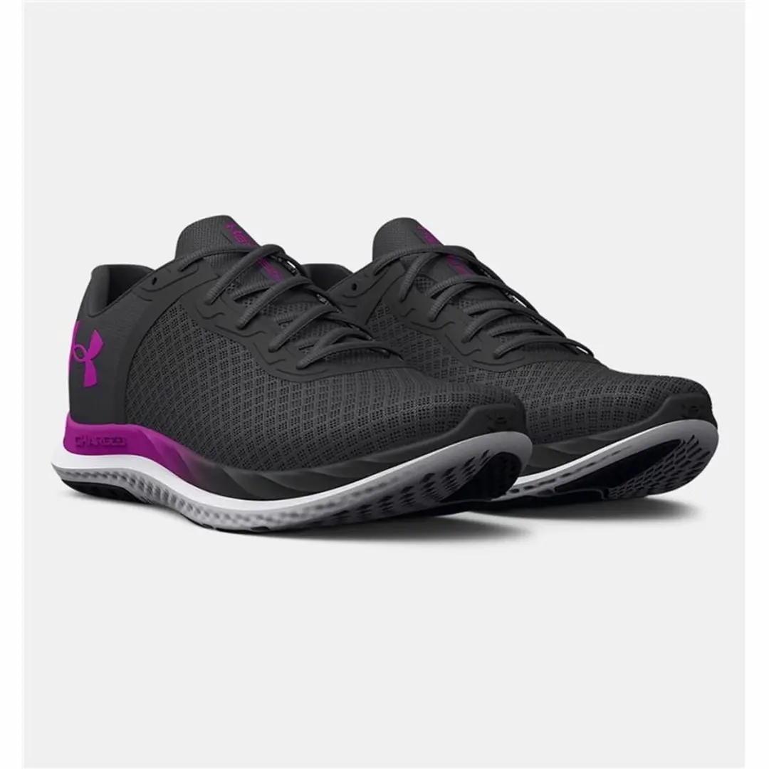 Hardloopschoenen voor Volwassenen Under Armour Charged Breeze Zwart - 39 - afbeelding 6 van 6