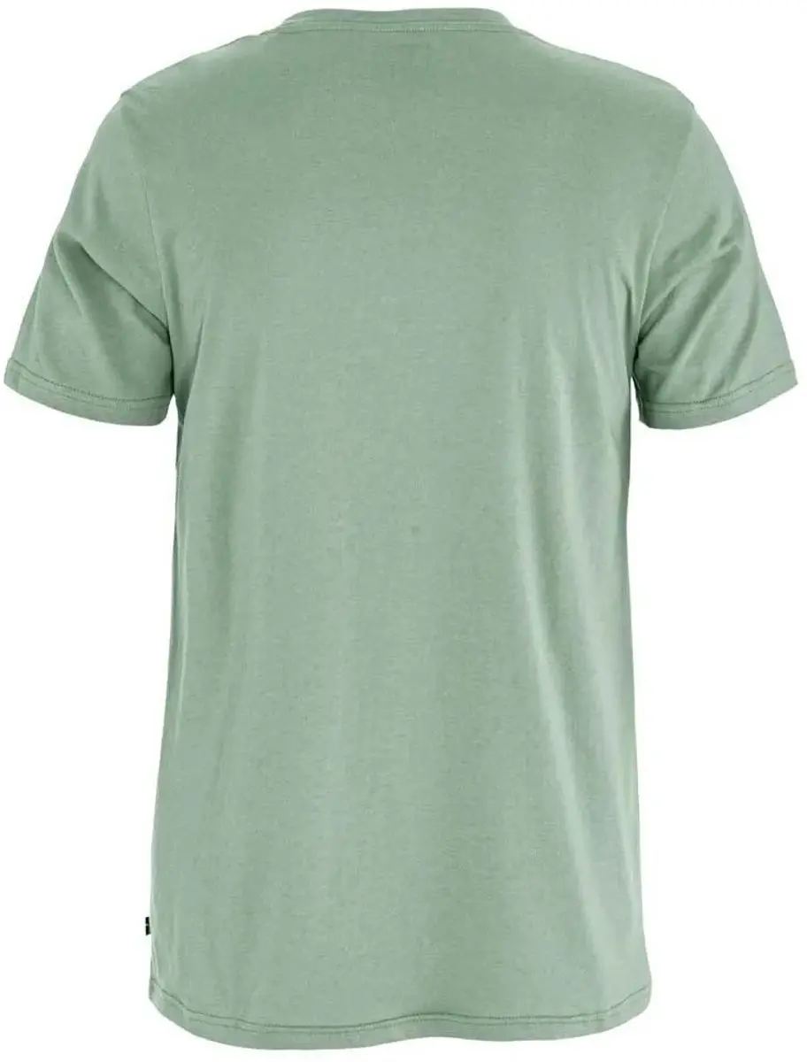 Fjällräven Logo T-shirt - Misty Green - L - afbeelding 2 van 2
