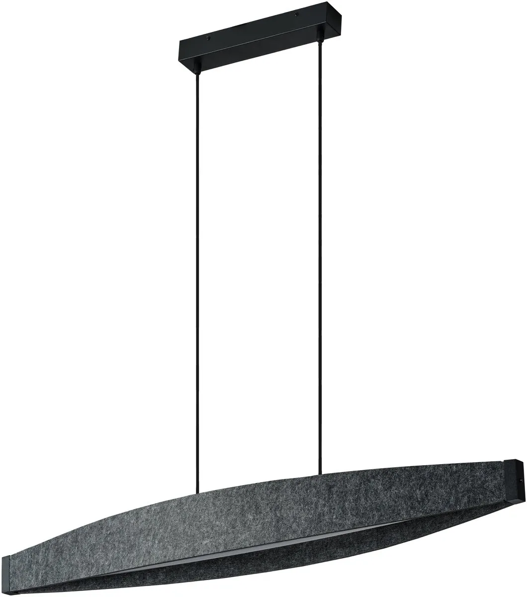 Osram Decor Flat Felt LED Hanglamp 23W - Donkergrijs