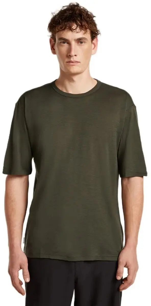 Icebreaker Merino 150 Tech Lite Relaxed T-shirt Met Korte Mouwen Groen S Man