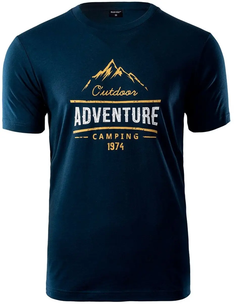 Hi-tec Lore T-shirt Met Korte Mouwen Blauw M Man